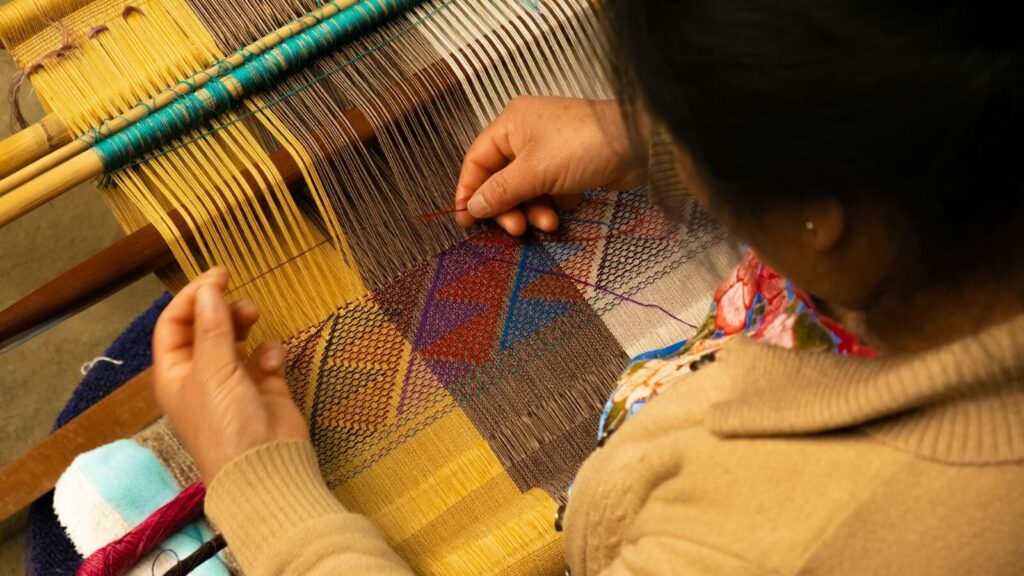 Crafting in Peru - solo travel adventures