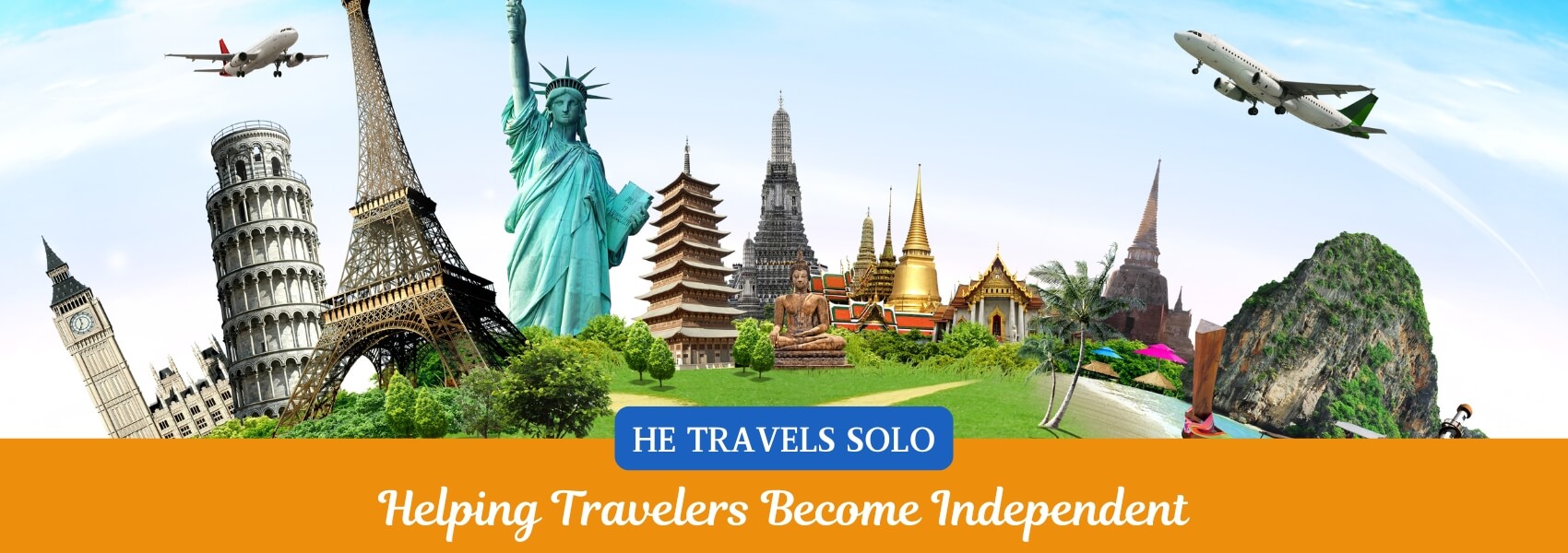 He Travels Solo - Homepage