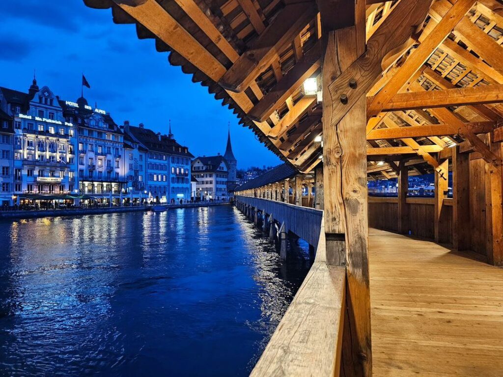 Switzerland - Lucerne, Chapel Bridge