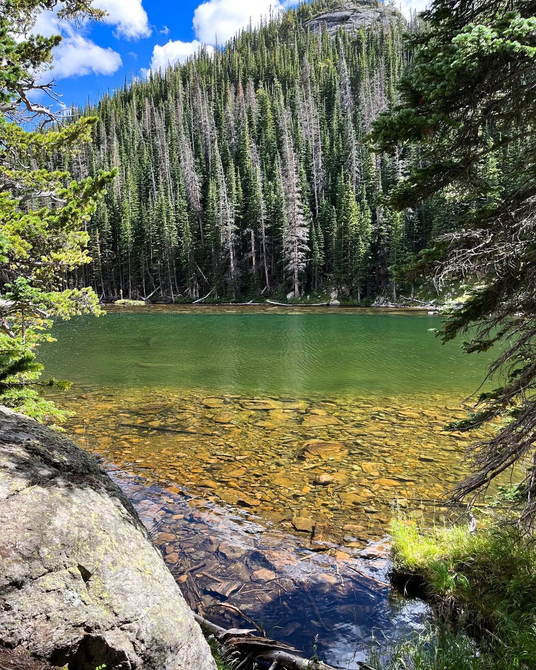 Emerald Lake Trail; Rocky Mountain National Park