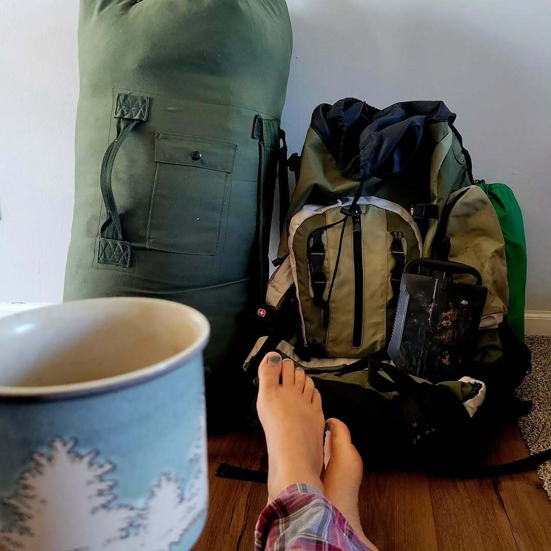 Packing is my least favorite part of camping, btw.
