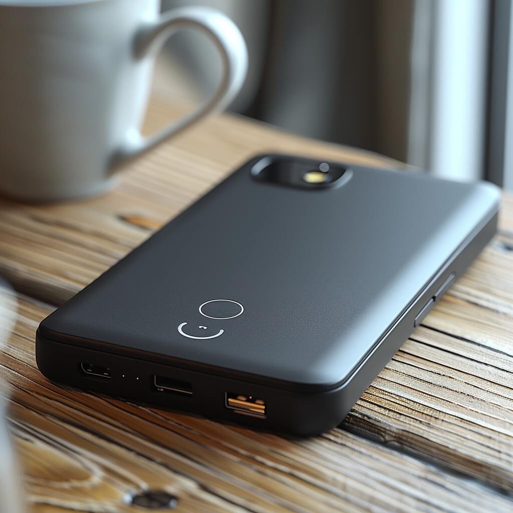 Portable power bank. 