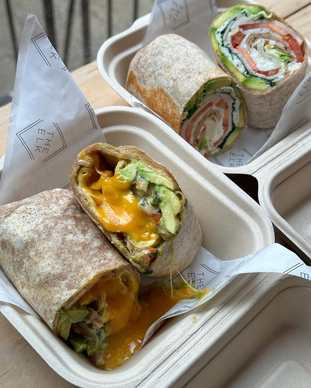 Scrambled egg wraps