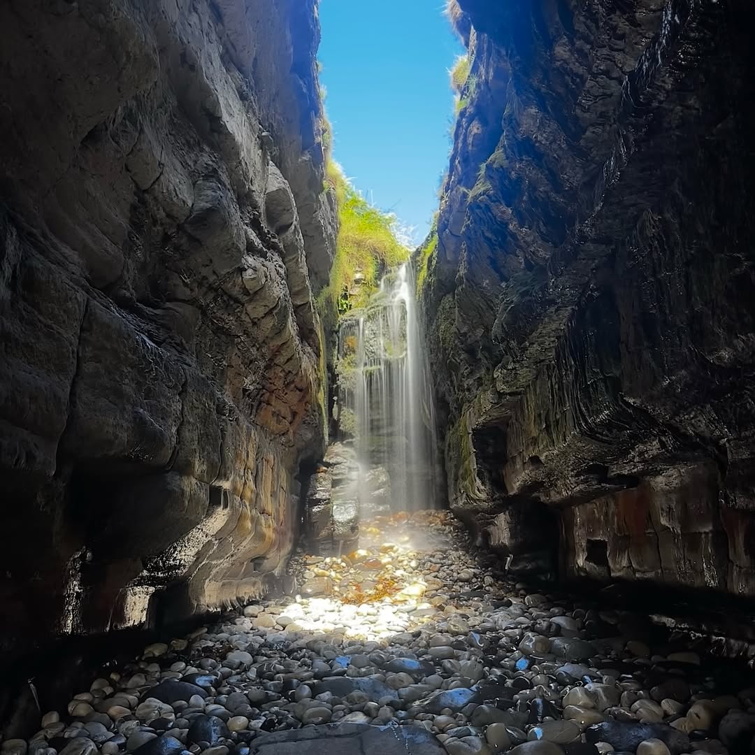 Secret Waterfall, County Donegal, Ireland