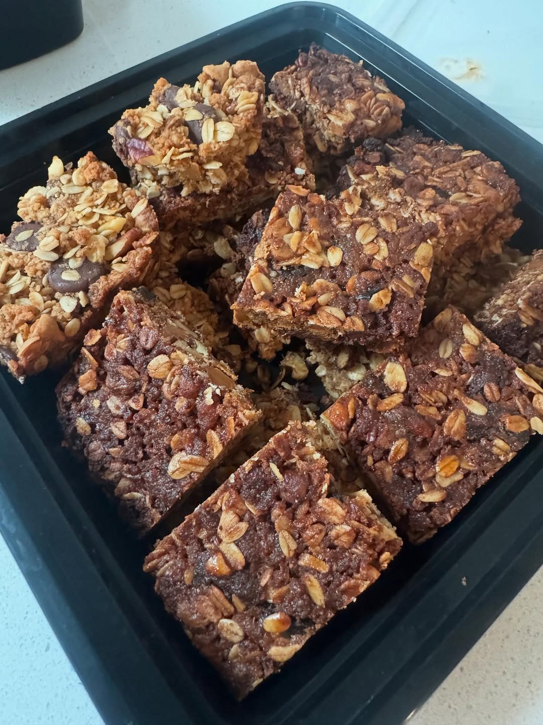 Homemade granola bars