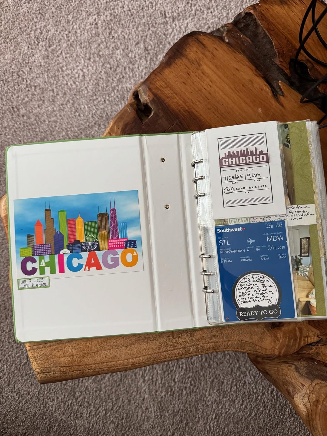 Journaling adds layers to a travel scrapbook