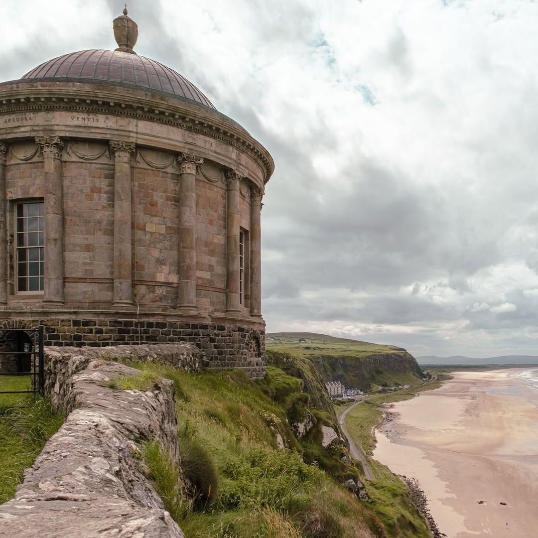 Mussenden Temple in Northern Ireland