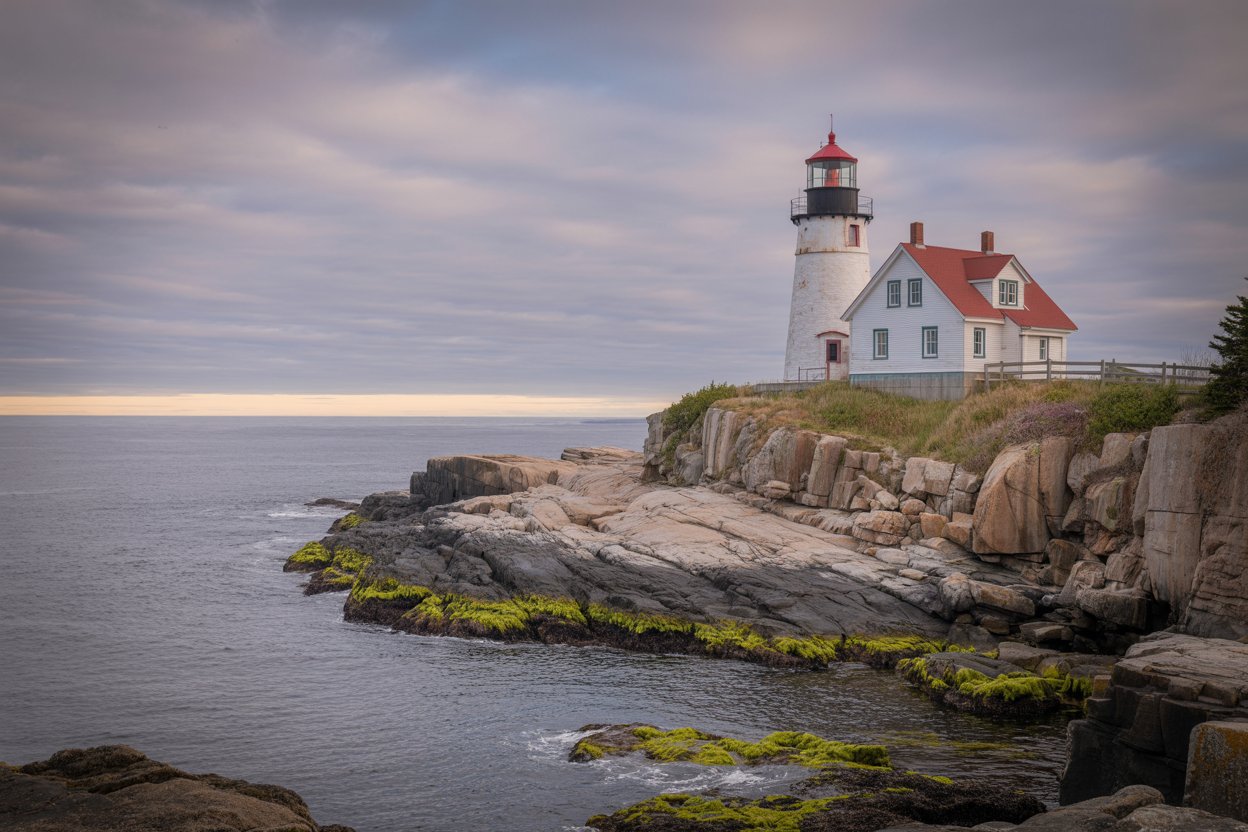 Maine's scenic views