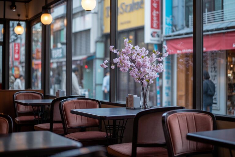 aesthetic cafe in tokyo