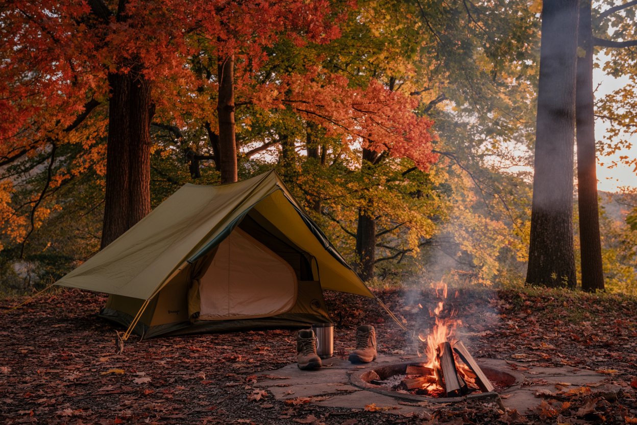 fall camping