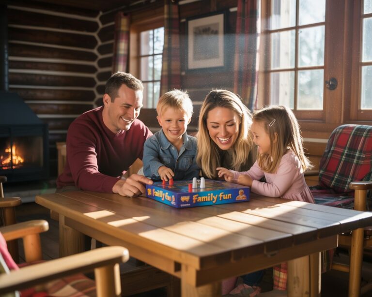 family friendly cabin activities