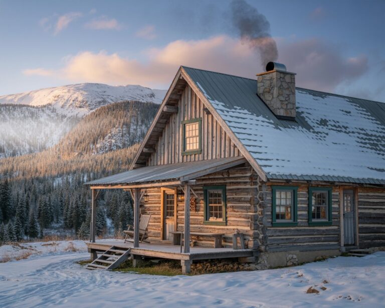 romantic cabin