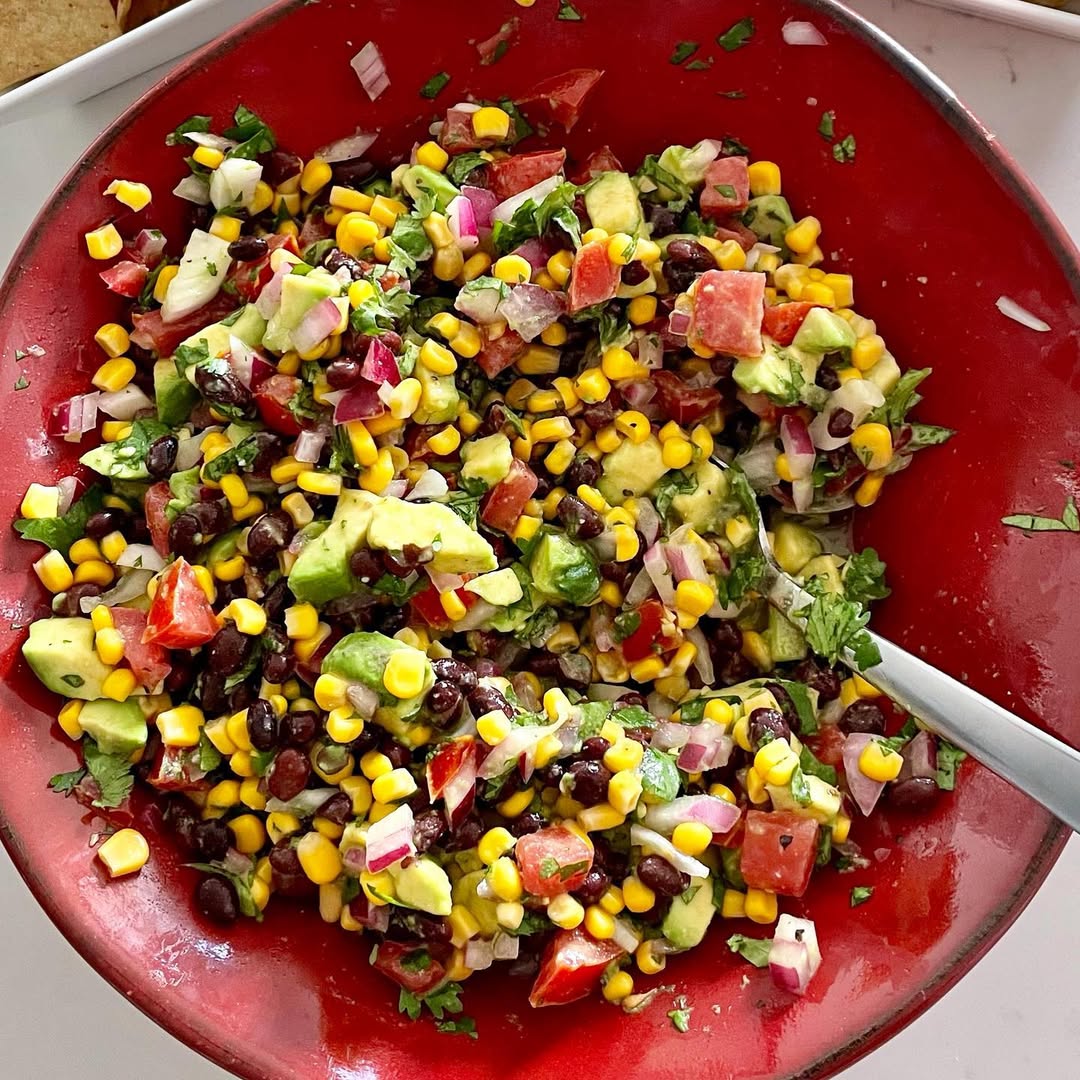 Black Bean and Corn Salsa Jars