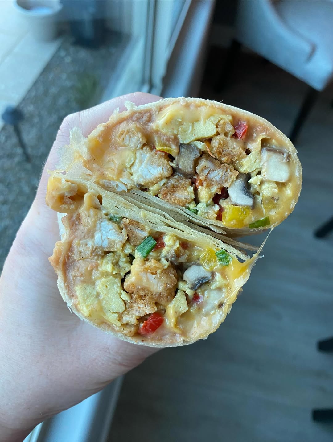 Breakfast burrito