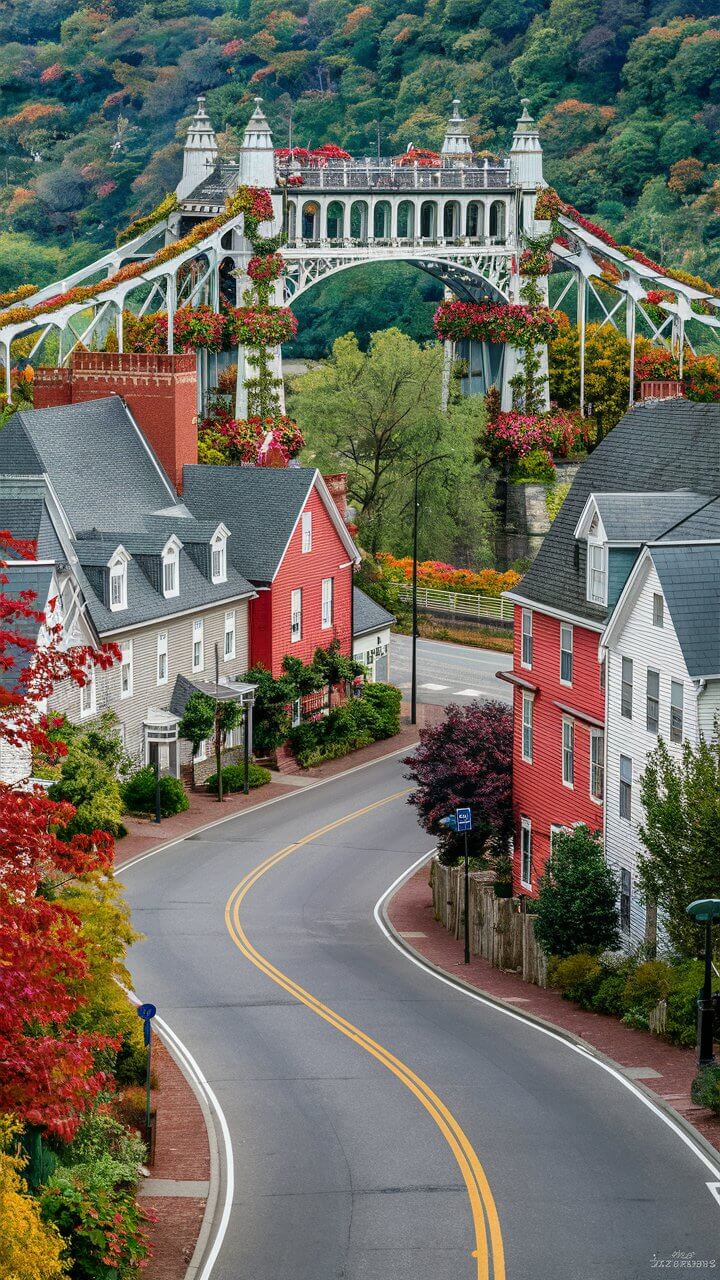 Shelburne, Massachusetts. Image Source - Ideogram