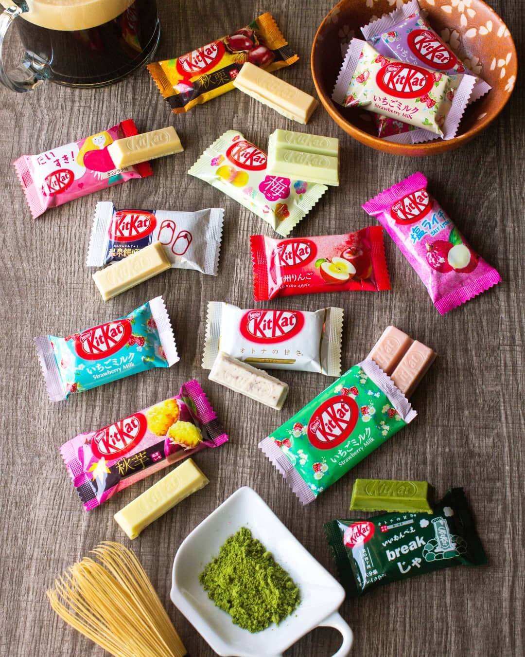 Japanese KitKat flavors