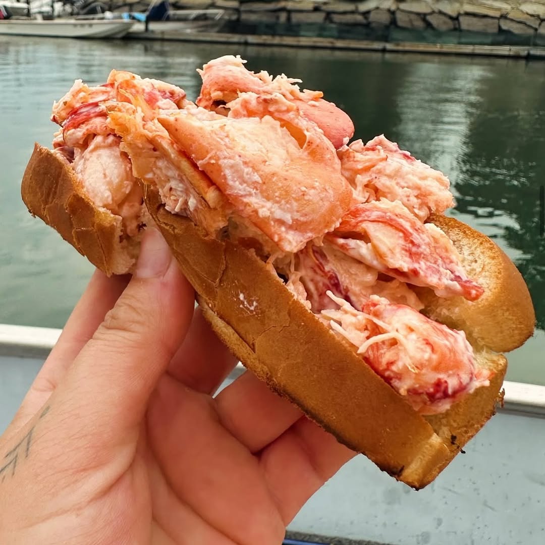 Is there anything more Maine than a huge Lobster roll?