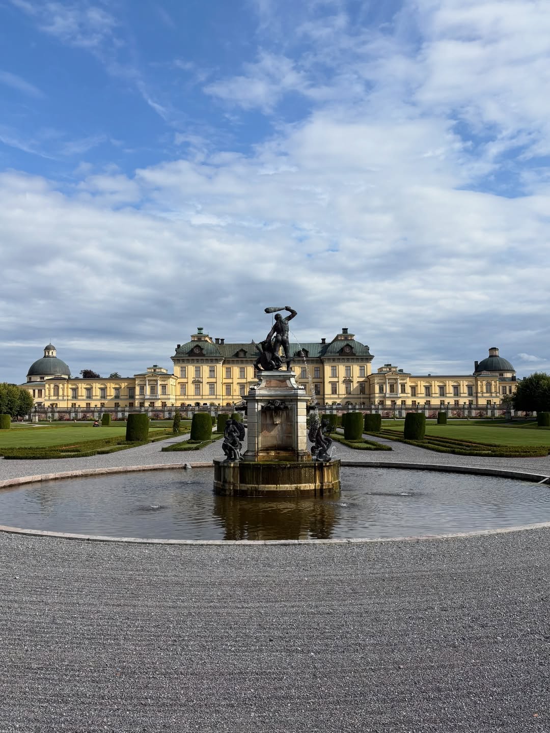 Drottningholm Palace, the residence of the Swedish royal family