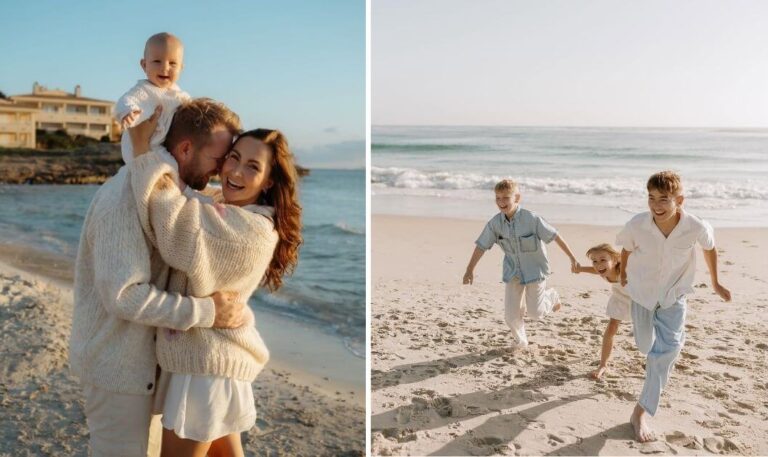 Family Summer Beach Pictures