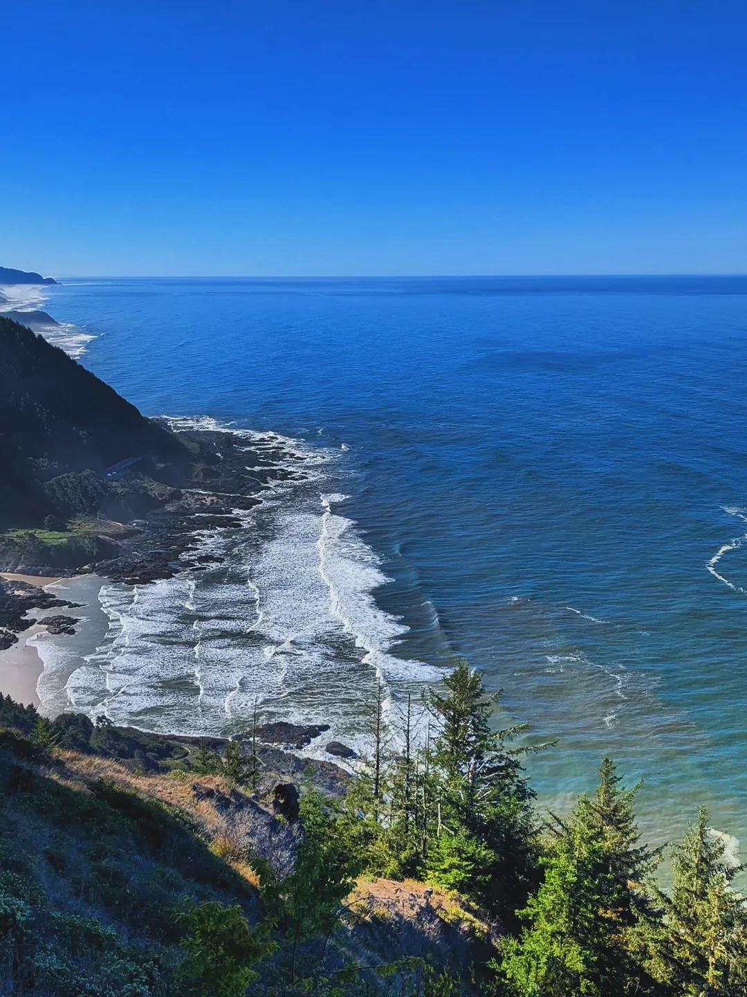 The views from Cape Perpetue, Oregon Coast