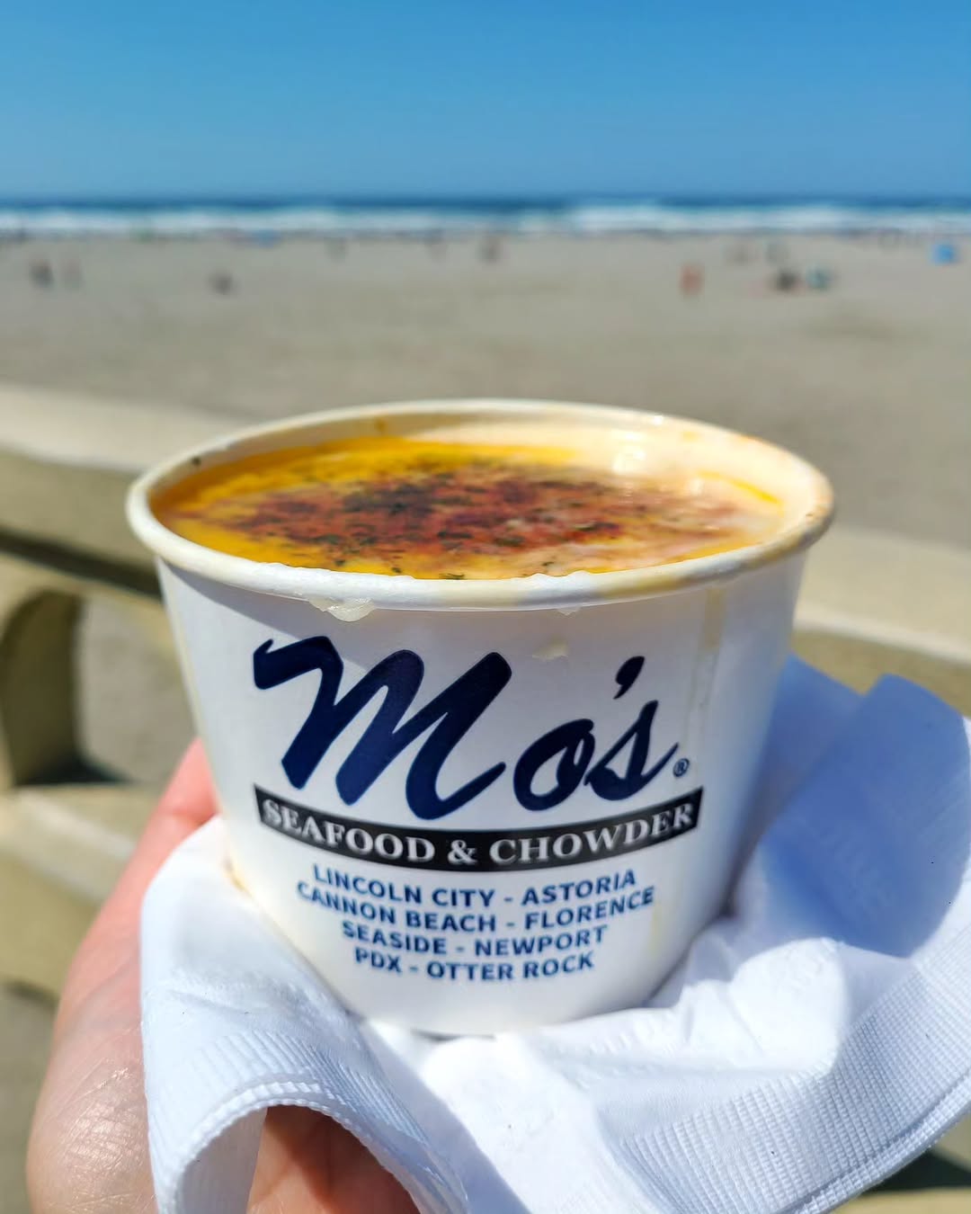 Mos' Chowder is a must when in Oregon