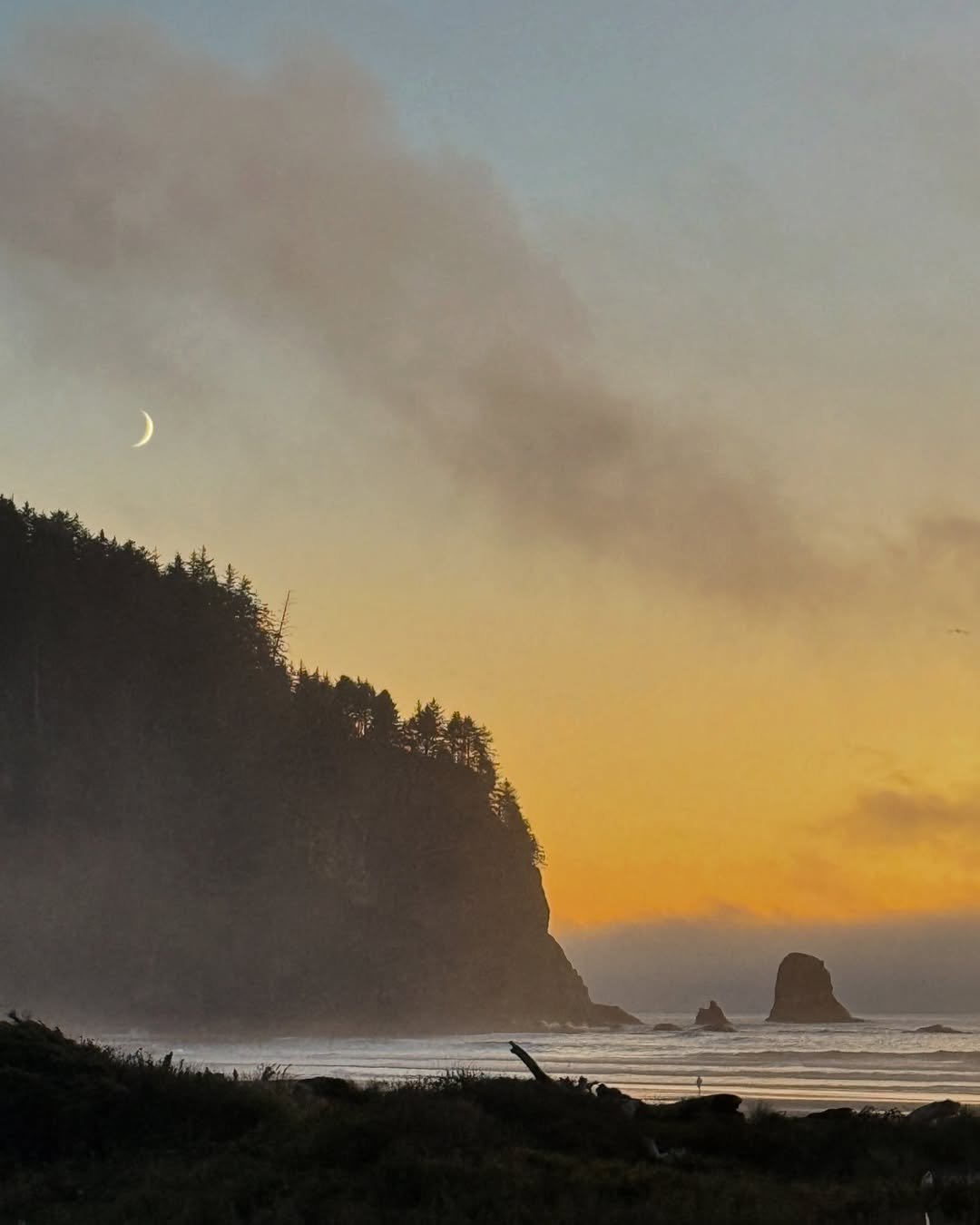 Cannon Beach, Oregon Coast in Fall