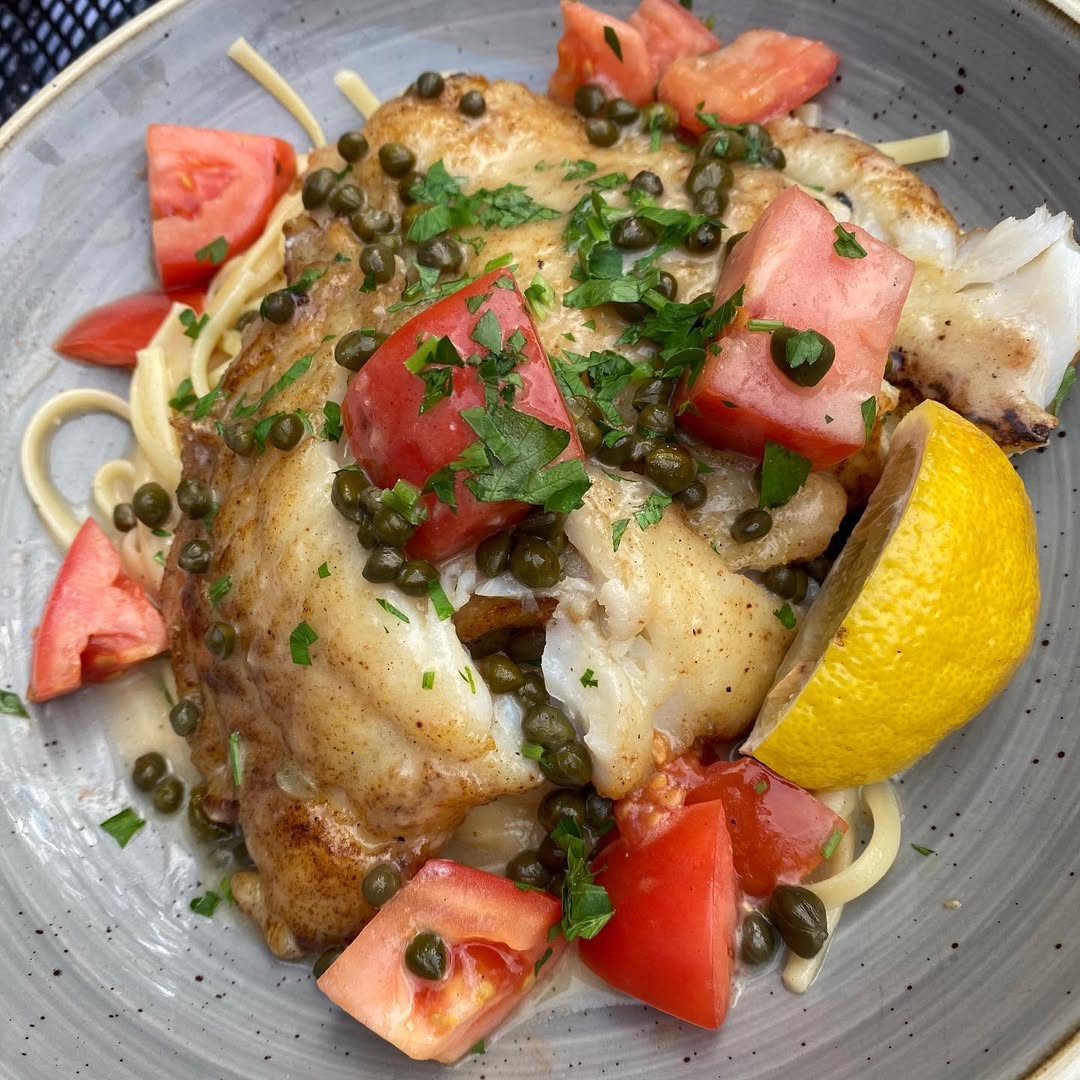 Haddock Piccata from turner's seafood