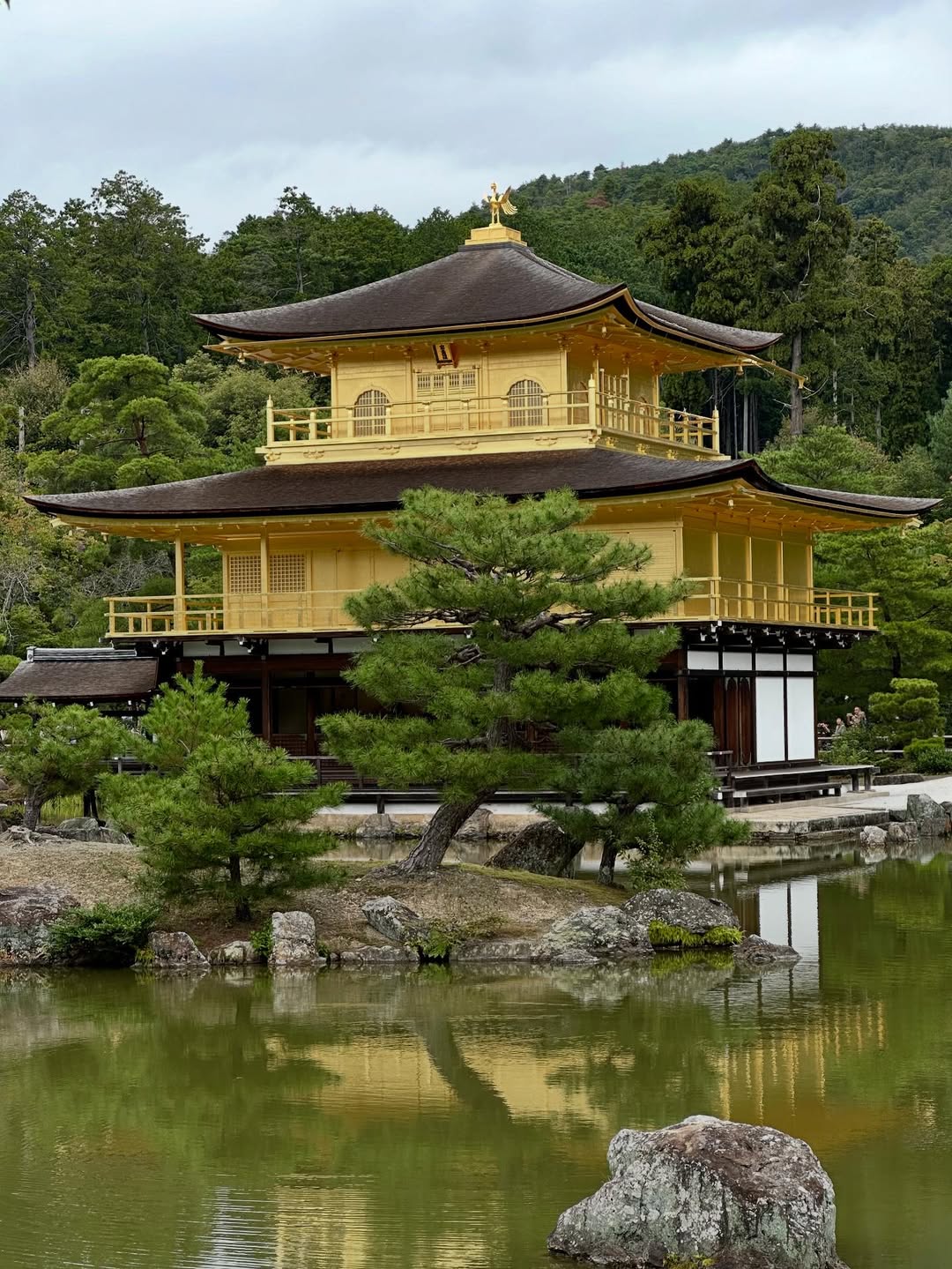 Kinkaku-ji or the Golden Pavilion- a famous Zen Buddhist Temple in Kyoto