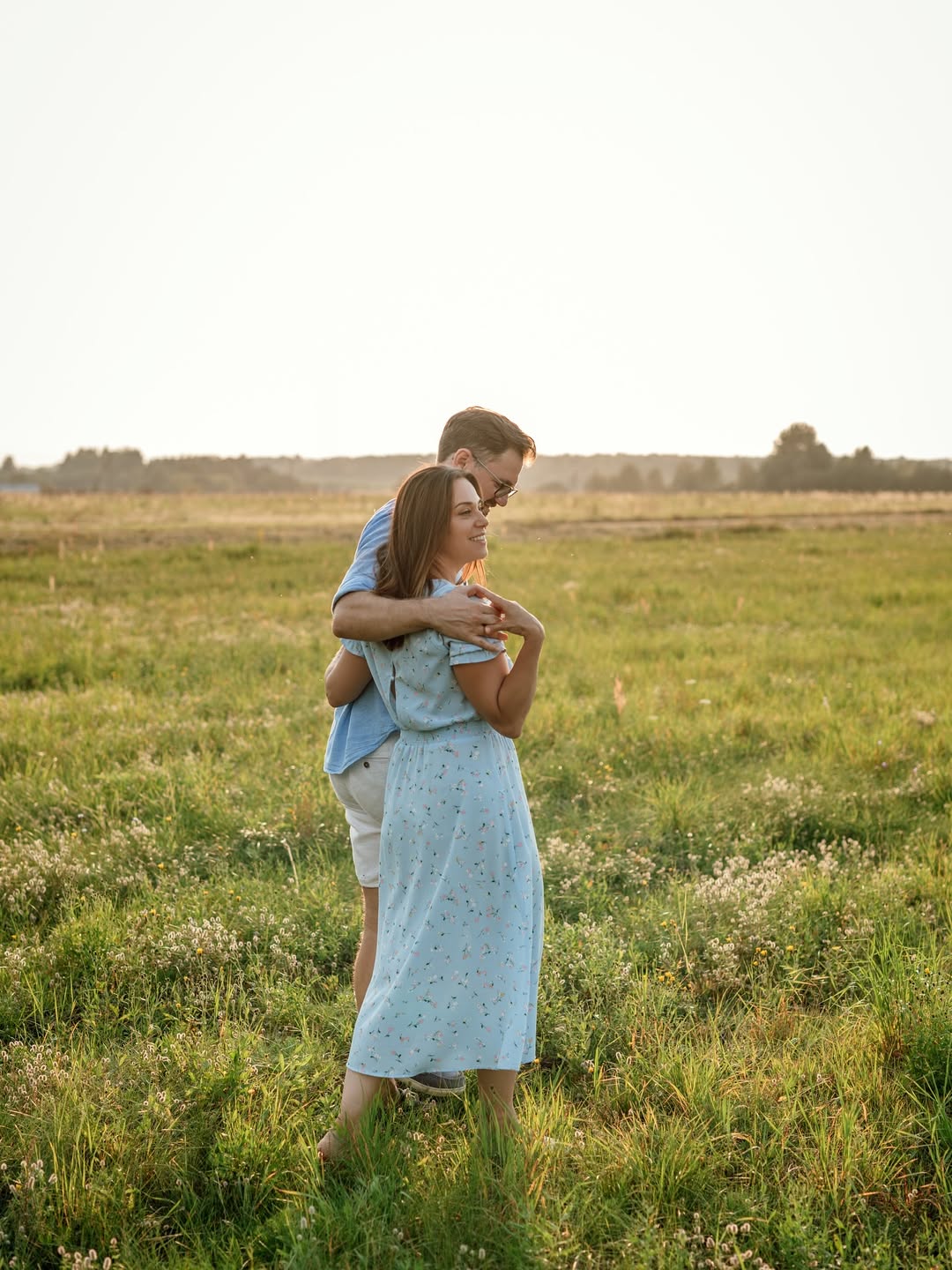 Natural, calm lighting is best