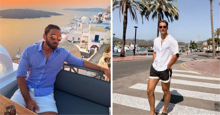 Greece Travel Outfits for Men