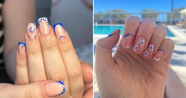 Greece's Santorini nails