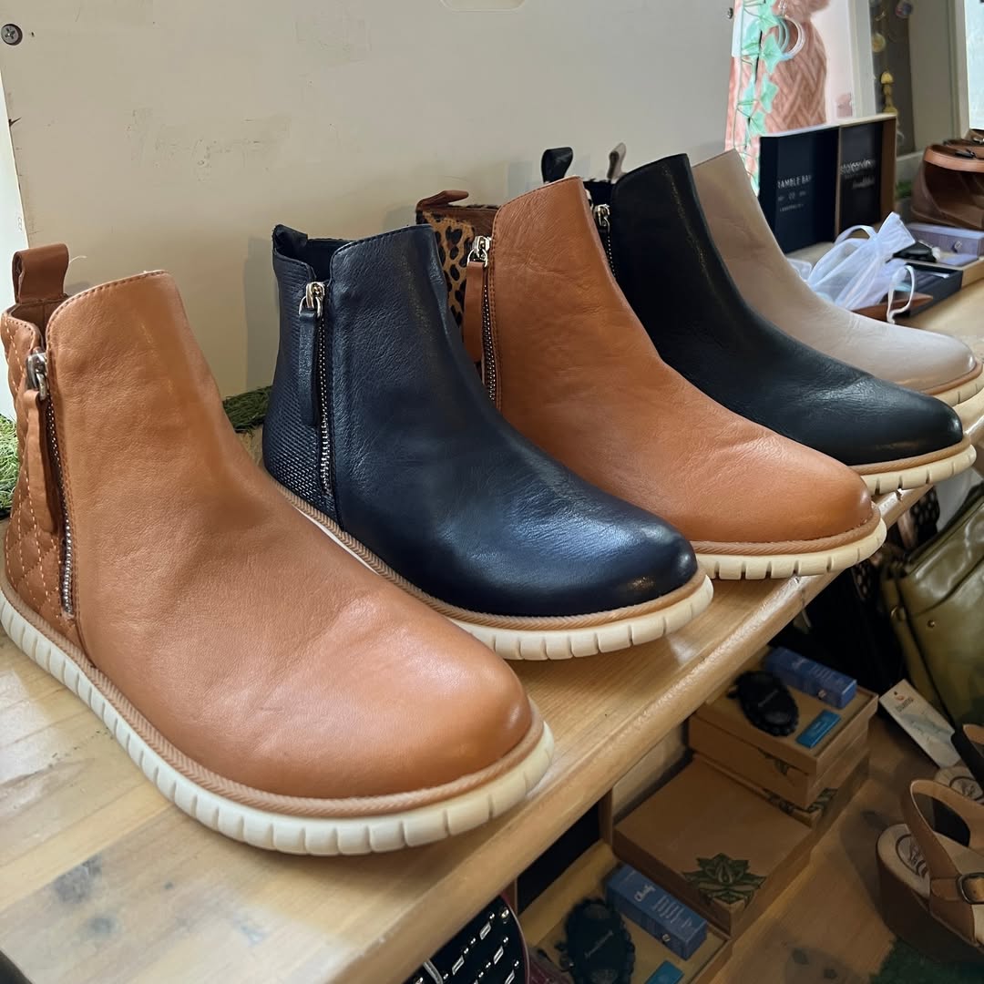 Weatherproof ankle boots