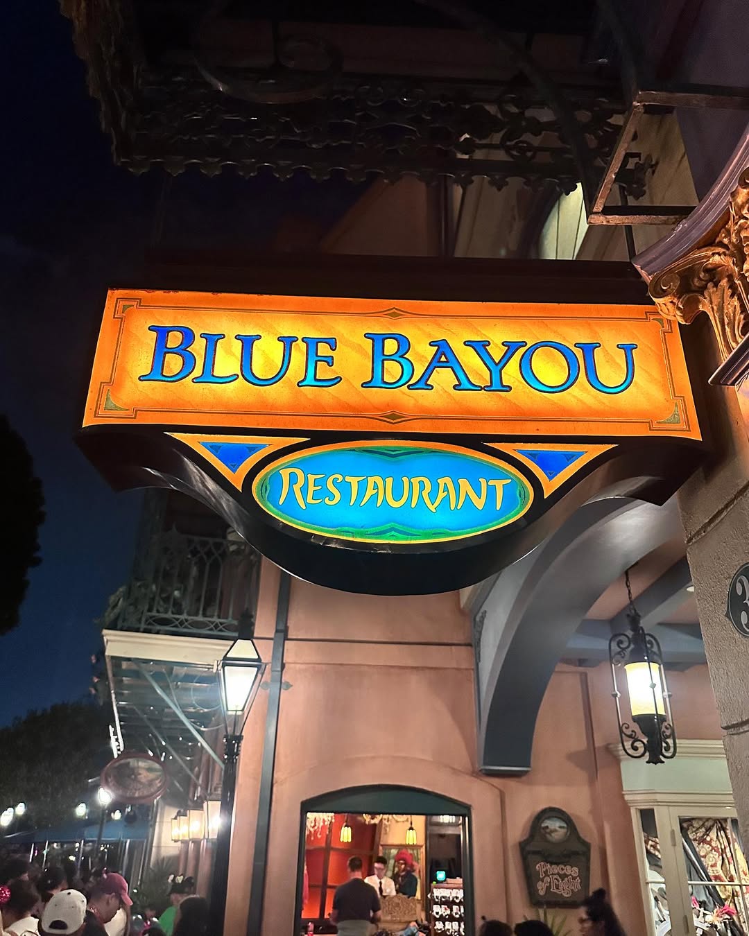 Blue Bayou, restaurant