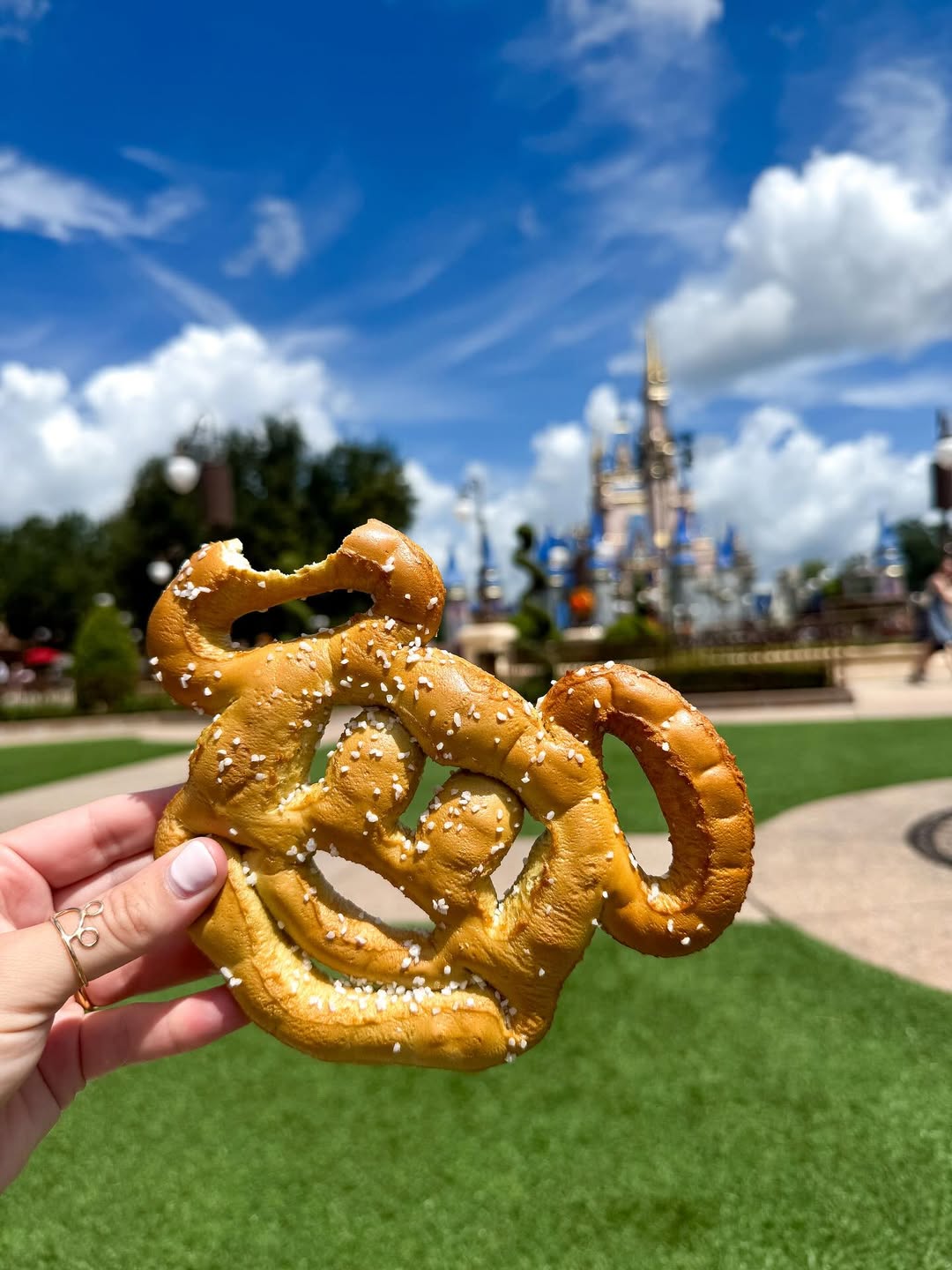 Definitely get Mickey pretzels when in Disneyland