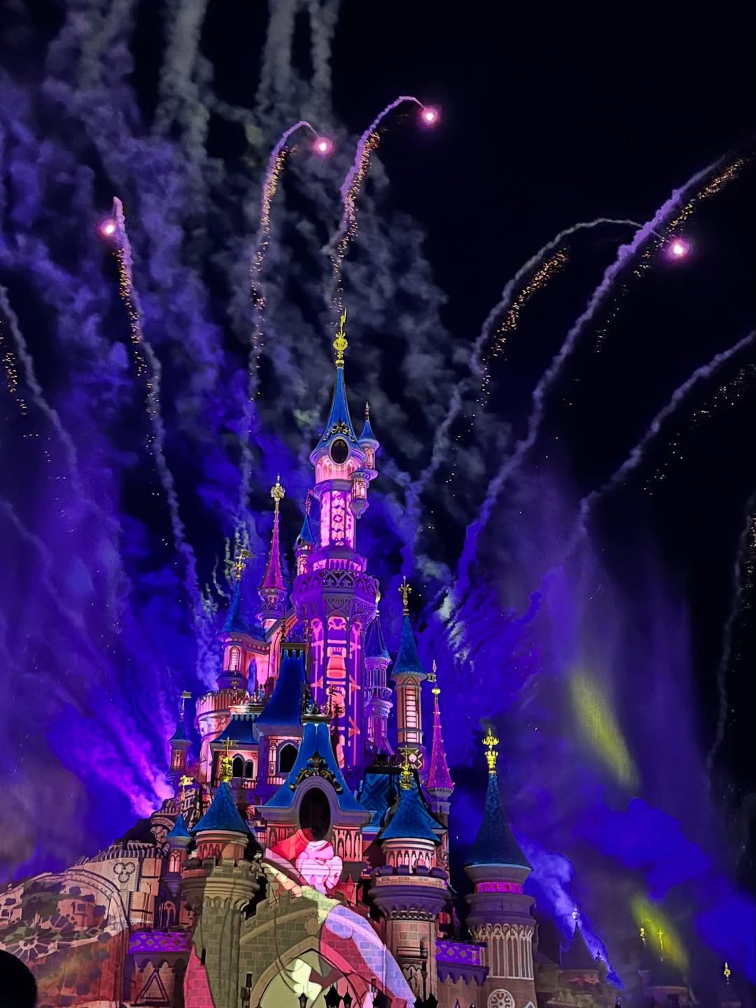 Disneyland fireworks show