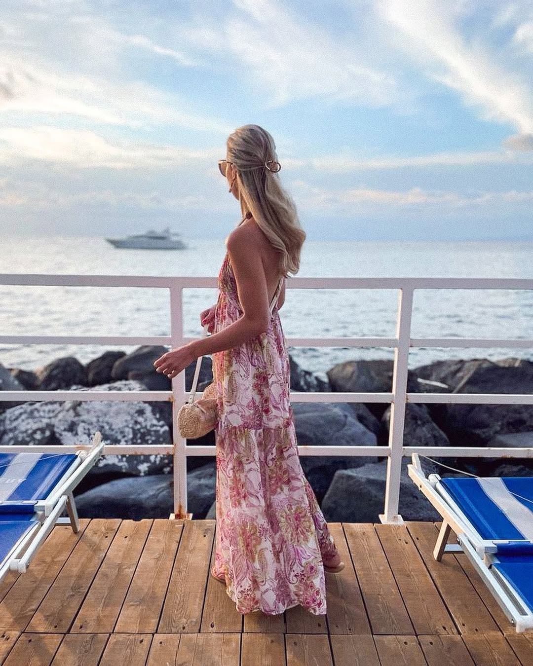 Floral maxi sundress