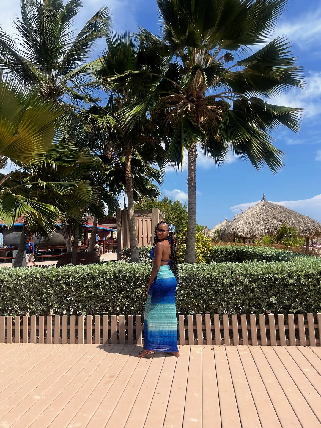 Light fabric clothes are a must