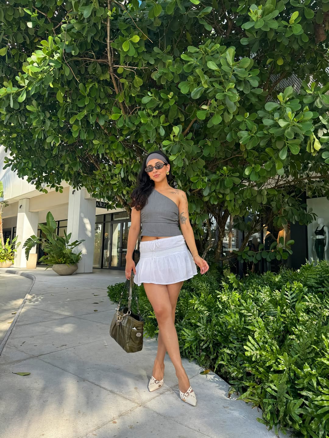 Linen outfit for Miami