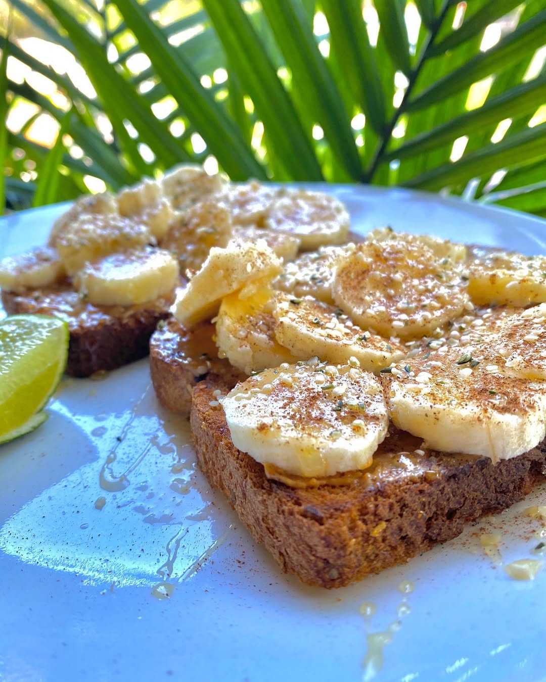Banana and Nut Butter Sandwich