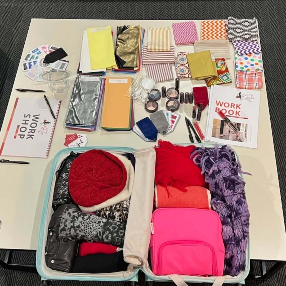 Lay everything out on bed first