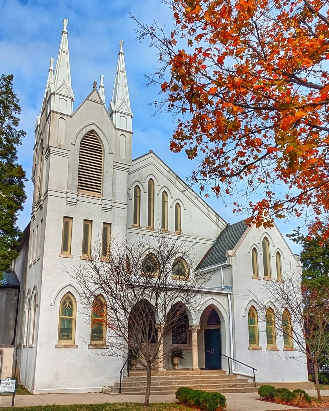 The Midway Presbyterian Church in Midway, Kentucky