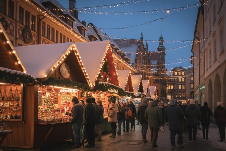 Europe christmas market