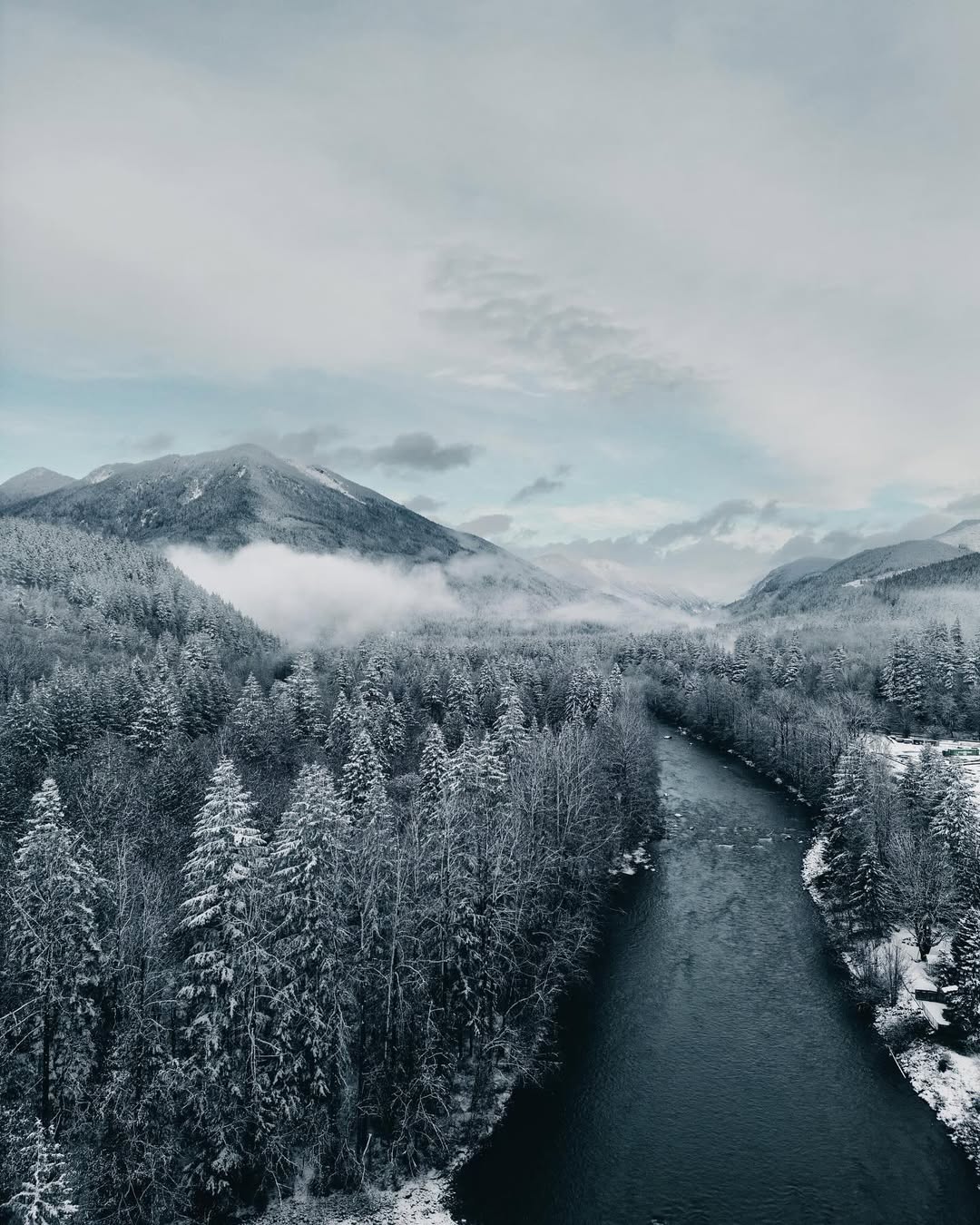Stevens Pass feels like a winter wonderland