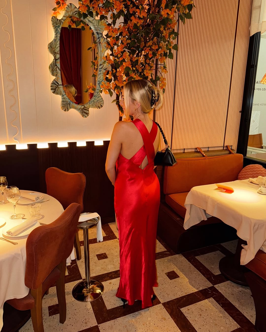 Midi dress for evenings