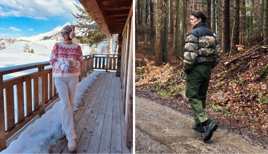 Mountain trip outfit ideas