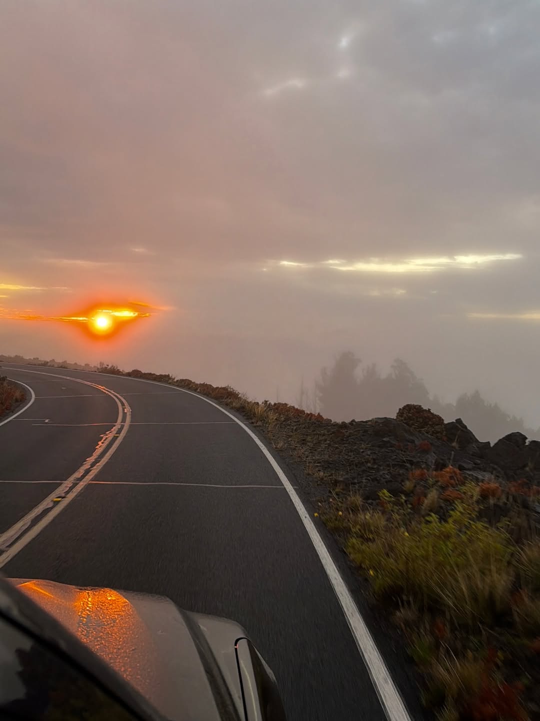 Sunset at Haleakala National Park