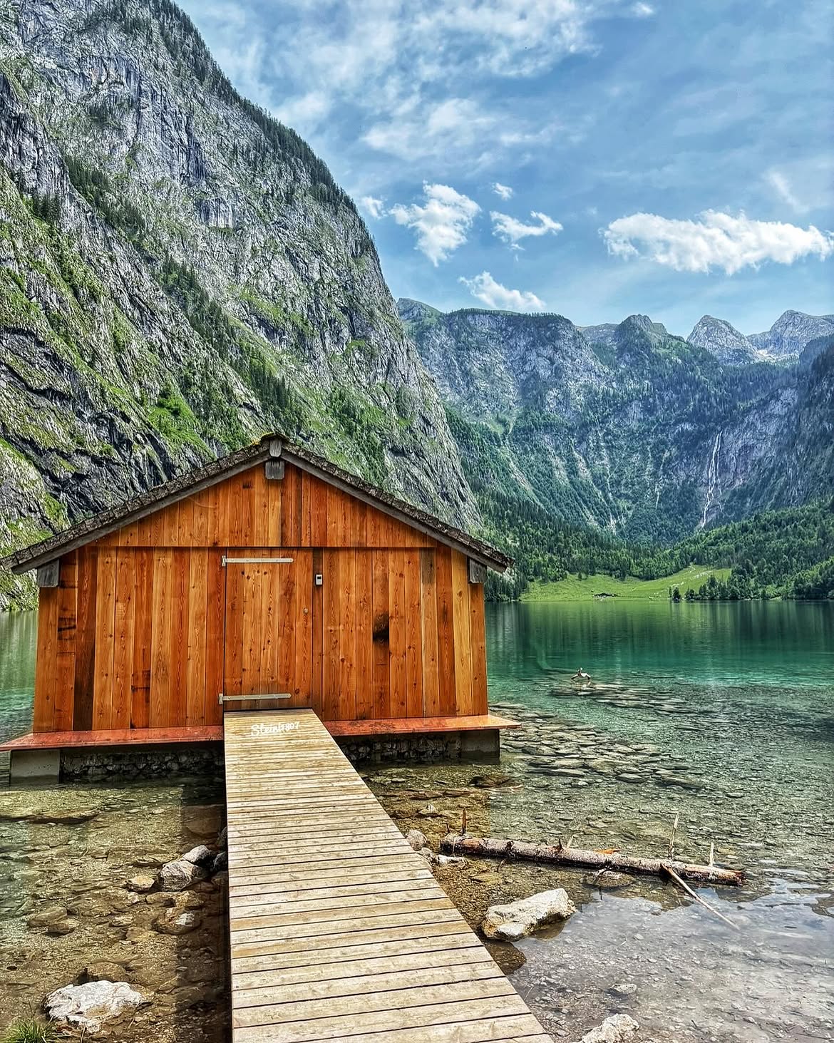 Obersee lake in germany