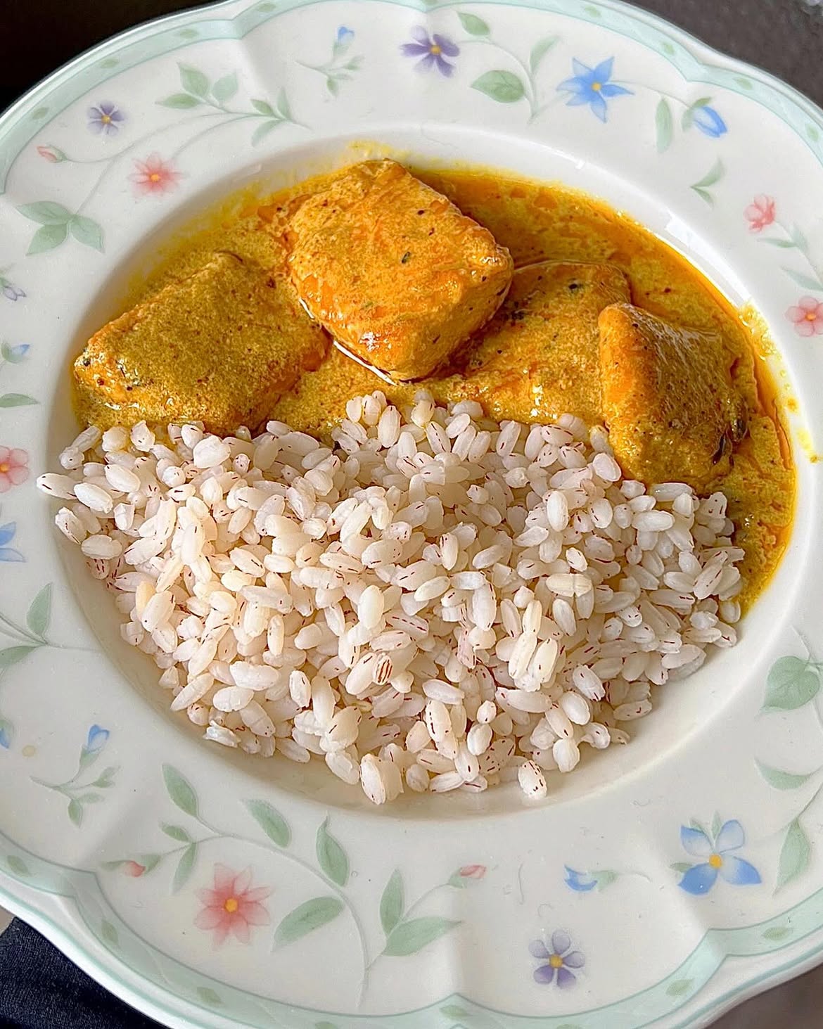Rice with curry