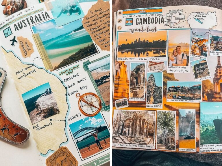 5 Simple Travel Scrapbook Ideas That Look Amazing